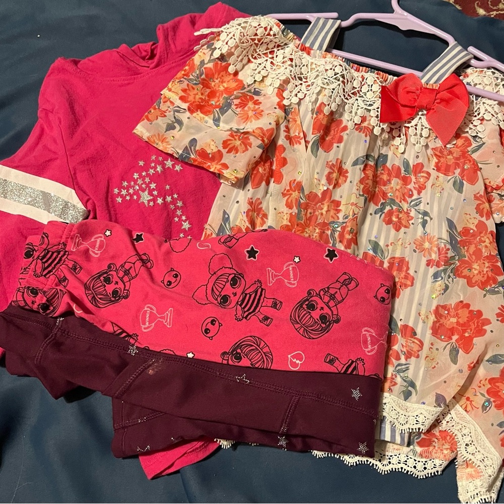Little Lass Clothes 4 Piece’s Size 5-6x